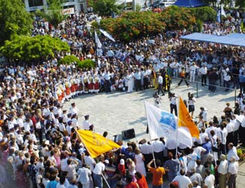 Στον «ομφαλό της Γης» την Τρίτη η Ολυμπιακή Φλόγα