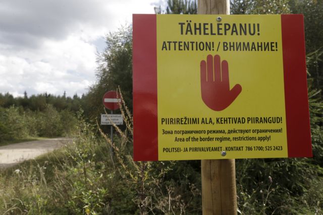 Φράχτες υψώνει η Βαλτική στα σύνορα με τη Ρωσία για να ανακόψει πρόσφυγες