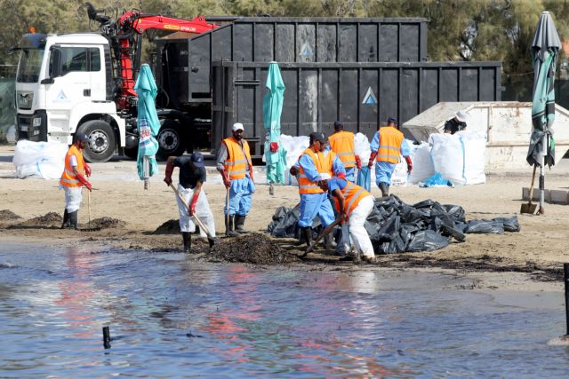 Μέτρα για τις ζημιές από την πετρελαιοκηλίδα ζητά η ΓΣΕΒΕΕ