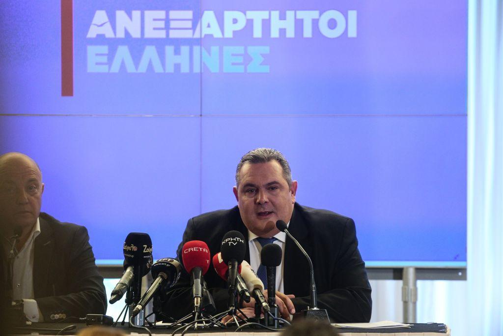 Καμμένος: «Όχι» σε ψήφο εμπιστοσύνης στην κυβέρνηση