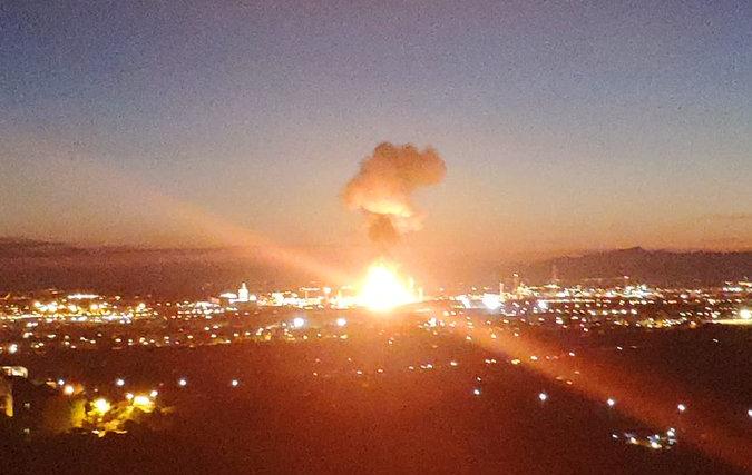 Ισπανία : Ισχυρή έκρηξη σε εργοστάσιο χημικών στην Ταραγόνα