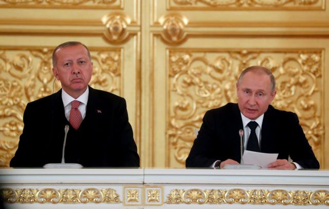 Ερντογάν σε Πούτιν: Θα απαντήσουμε εάν υπάρξει νέα επίθεση σε τούρκους στρατιώτες