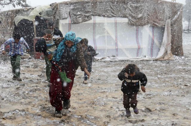 Τουρκία : Νεκροί 13 πρόσφυγες που έπεσαν σε χιονοθύελλα