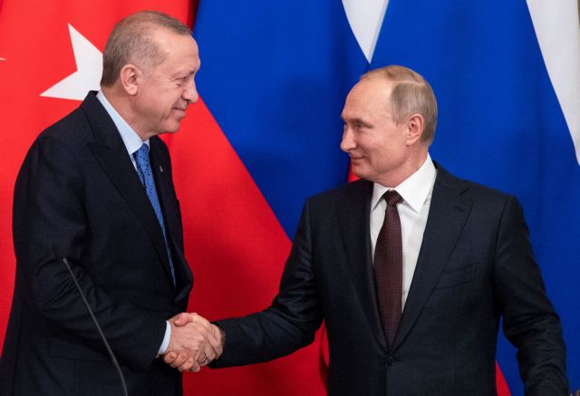 Συρία : Νέα επικοινωνία Πούτιν με Ερντογάν - Τι συζήτησαν