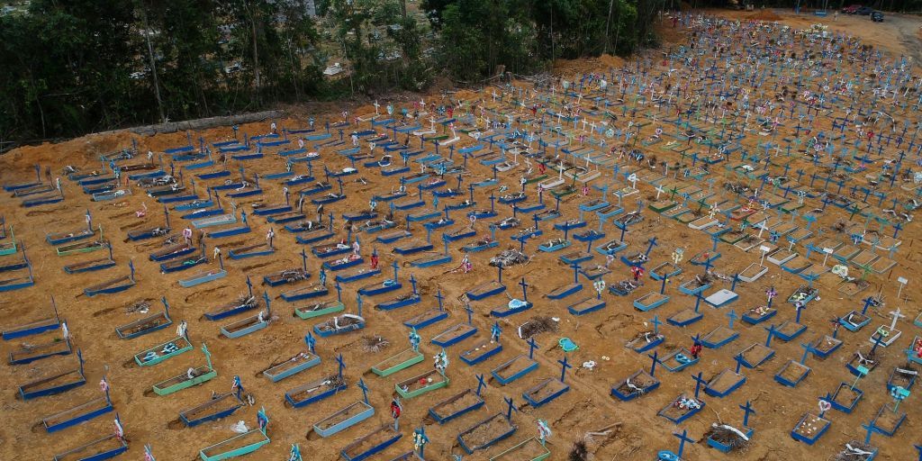 Στη δίνη του κοροναϊού η Βραζιλία : Αλλοι 1.060 νεκροί και 50.644 κρούσματα σε 24 ώρες