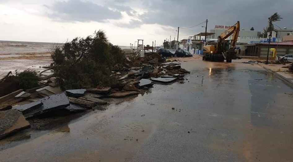 Κρήτη : Κινδύνεψαν ζωές και καταστράφηκαν περιουσίες από την κακοκαιρία