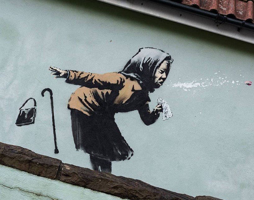 Πωλείται σπίτι με το νέο έργο του Banksy