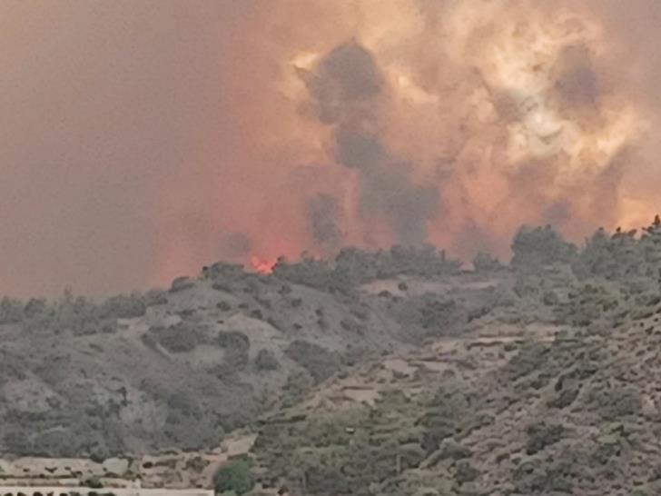 Κύπρος: Πύρινη κόλαση - Εκκενώνονται χωριά - Καίγονται σπίτια