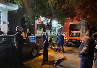 Θεσσαλονίκη – Φωτιά σε διαμέρισμα – Απομακρύνθηκε ζευγάρι ηλικιωμένων