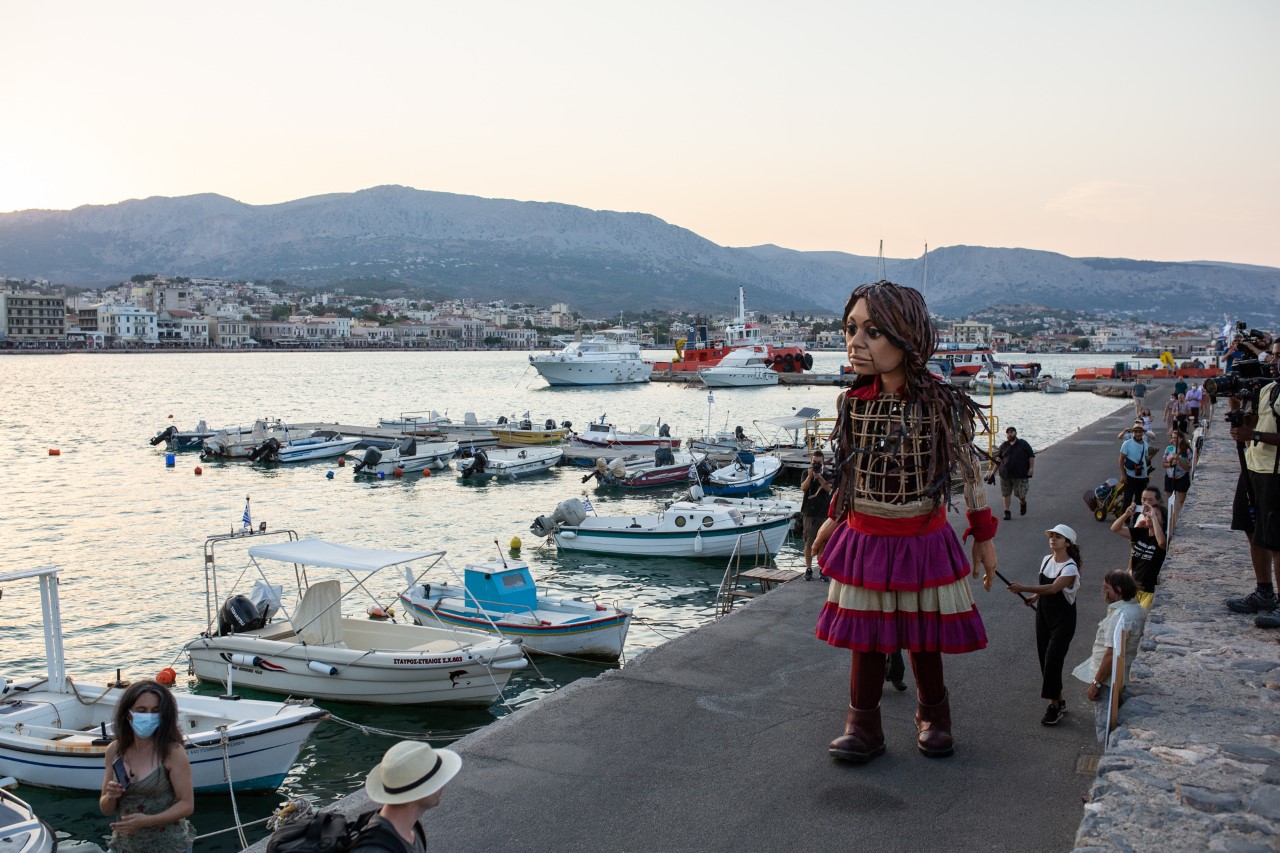 Το ταξίδι της μικρής Αμάλ ολοκληρώνεται στον Πειραιά