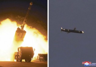 Βόρεια Κορέα – Προχώρησε σε δοκιμαστικές εκτοξεύσεις πυραύλων κρουζ μεγάλου βεληνεκούς