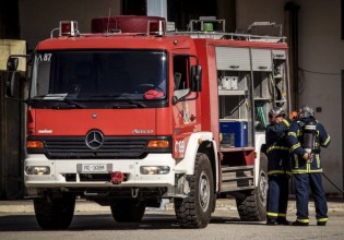 Φωτιά στην Κρήτη – Μεγάλη κινητοποίηση της πυροσβεστικής