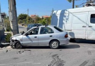Τροχαίο ατύχημα στη Λεωφόρο Αρτέμιδος – Πληροφορίες για τραυματίες, ανάμεσά τους και παιδιά
