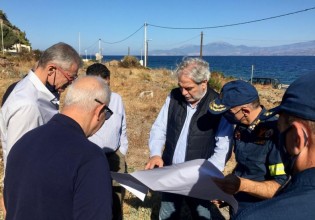 Δυτική Αττική – Σε Αλεποχώρι και Βίλια η ηγεσία του Υπουργείου Κλιματικής Κρίσης και Πολιτικής Προστασίας
