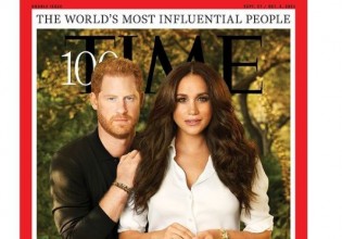 Μέγκαν Μαρκλ και πρίγκιπας Χάρι στο εξώφυλλο του περιοδικού TIME