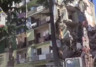 Κατέρρευσε πενταώροφο κτίριο στη Γεωργία – Παγιδευμένοι στα χαλάσματα