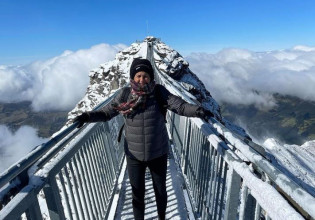 Άλκηστις Πρωτοψάλτη – Έκανε παραπέντε στην Ελβετία και ανέβασε βίντεο που κόβει την ανάσα