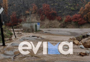 Εύβοια – Δραματική κατάσταση με τις πλημμύρες στις πυρόπληκτες περιοχές – Απεγκλωβίστηκαν πάνω από 100 άνθρωποι