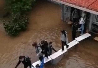 Κόντρα Οικονόμου – ΣΥΡΙΖΑ για το πλημμυρισμένο σχολείο στη Νέα Φιλαδέλφεια