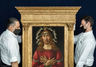 Ο πίνακας «Man of Sorrows» του Μποτιτσέλι αναμένεται να ξεπεράσει τα 40 εκατομμύρια σε δημοπρασία