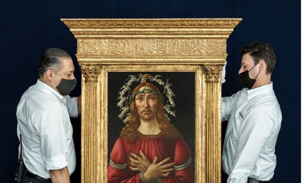 Ο πίνακας «Man of Sorrows» του Μποτιτσέλι αναμένεται να ξεπεράσει τα 40 εκατομμύρια σε δημοπρασία