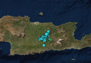 Νέος σεισμός τώρα στο Αρκαλοχώρι στην Κρήτη