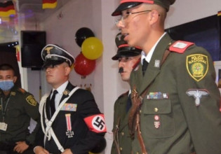 Κολομβία – Σπουδαστές αστυνομικής σχολής ντύθηκαν Ες-Ες για να «τιμήσουν» τη Γερμανία – Ο πρόεδρος ζήτησε δημοσίως συγγνώμη
