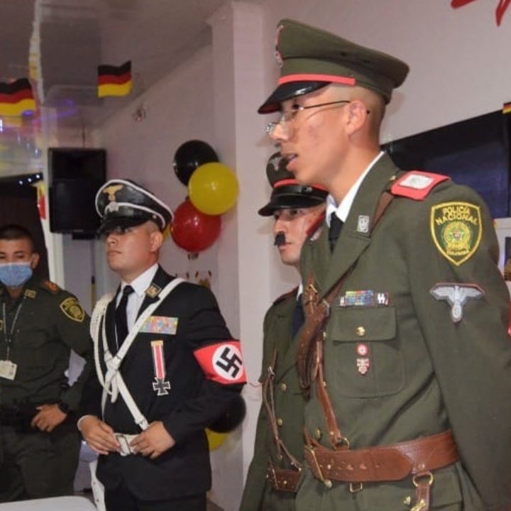 Κολομβία - Σπουδαστές αστυνομικής σχολής ντύθηκαν Ες-Ες για να «τιμήσουν» τη Γερμανία - Ο πρόεδρος ζήτησε δημοσίως συγγνώμη