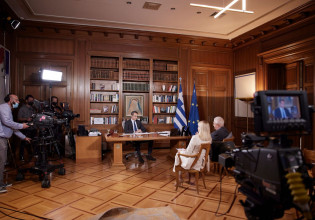 Κυριάκος Μητσοτάκης στο Mega – Υψηλά ποσοστά τηλεθέασης για τη συνέντευξη του πρωθυπουργού