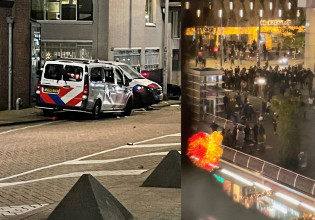 Ολλανδία – Επεισόδια με επτά τραυματίες και δεκάδες συλλήψεις σε διαδήλωση κατά των μέτρων για την πανδημία