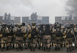 Καζακστάν – «Ειρηνευτική δύναμη» στέλνουν οι Ρώσοι