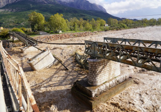 Ο Δήμος Ναυπακτίας ζητά την επίσπευση των εργασιών αποκατάστασης της Γέφυρας του Ευήνου