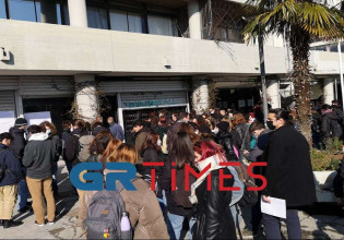 Θεσσαλονίκη – Διαμαρτυρία φοιτητικών συλλόγων κατά των αστυνομικών επεμβάσεων