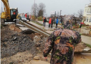 Διομήδης – Μήνυμα του 112 για επικίνδυνα καιρικά φαινόμενα – «Αποφύγετε άσκοπες μετακινήσεις»