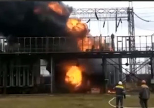 Ουκρανία: Ισχυρές εκρήξεις σε εργοστάσιο του Λουγκάνσκ