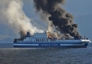 Euroferry Olympia: Εντοπίστηκε ακόμα μια απανθρακωμένη σορός στο πλοίο