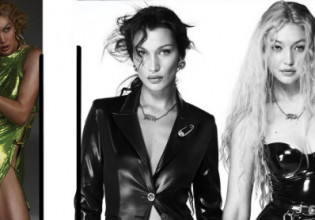 Versace: Οι αδερφές Χαντίντ… γδύνονται για την νέα καμπάνια