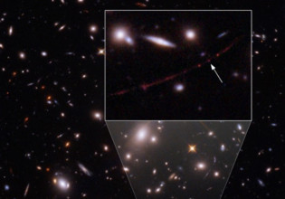Ρεκόρ απόστασης: Άστρο από τις απαρχές του Σύμπαντος έγινε ορατό χάρη σε οπτικό τρικ