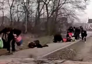 Ουκρανία: Βίντεο – σοκ από το Ιρπίν – Πυροβολισμοί εναντίον αμάχων