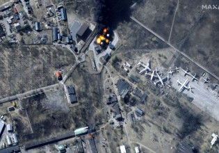 Κίεβο: Δορυφορικές εικόνες αποκαλύπτουν την κόλαση των ρωσικών βομβαρδισμών