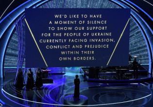 Όσκαρ 2022: Ενός λεπτού σιγή για την Ουκρανία στην τελετή απονομής των βραβείων
