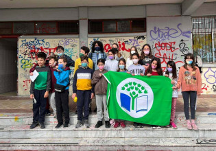 Γλυκά Νερά: Το Δημοτικό Σχολείο με τους βρώμικους τοίχους τα κατάφερε περίφημα