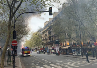 Παρίσι: Ισχυρή έκρηξη κοντά στην Notre Dame