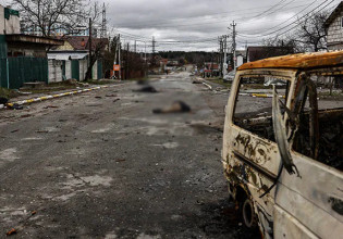 Πόλεμος στην Ουκρανία: Εικόνες φρίκης στην πόλη Μπούκα με δεκάδες πτώματα στους δρόμους