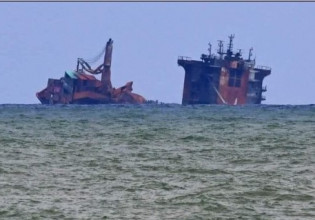 Τυνησία: Κίνδυνος για μεγάλη οικολογική καταστροφή μετά τη βύθιση δεξαμενόπλοιου