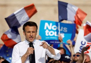 Εκλογές στη Γαλλία: «Νικητής» με 56% ο Μακρόν στον δεύτερο γύρο των προεδρικών εκλογών