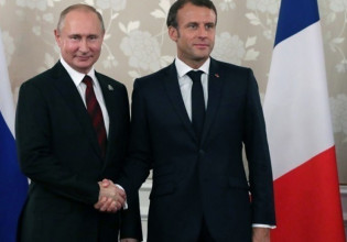 Εκλογές στη Γαλλία: Συγχαρητήρια Πούτιν σε Μακρόν