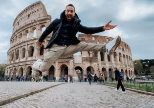 Σάκης Τανιμανίδης: Οικογενειακό ταξίδι στη Ρώμη – Η τρυφερή φωτογραφία με τα αδέρφια του