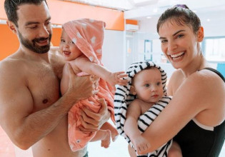 Σάκης Τανιμανίδης: Κοιμήθηκε αγκαλιά με την κόρη του και «έλιωσε» το Instagram