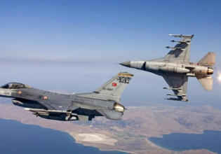 Υπέρπτηση από τουρκικό F-16 κοντά στη Σαμοθράκη